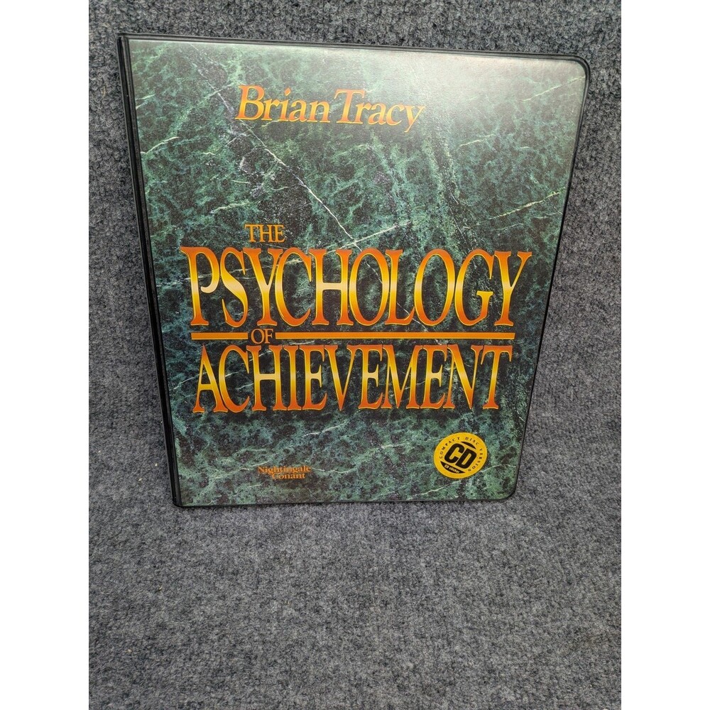 Brian Tracy Psychology of Achievement 6 CD Set Nightingale Conant 1994